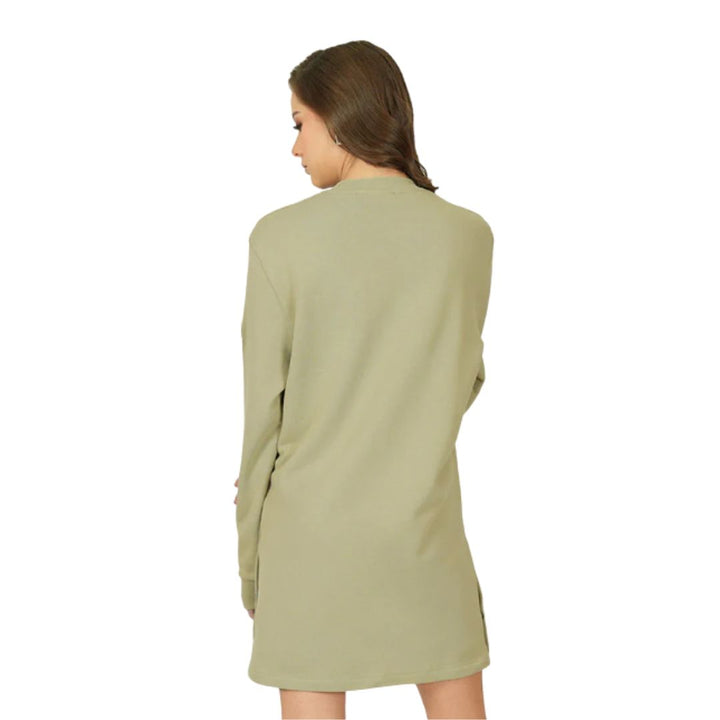 Sweat Dress Avn Patches Women'S Dress Eucaliptus 198368-357