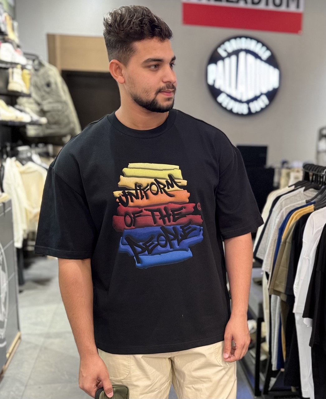 Mt Tee Print Rainbow 109314-009