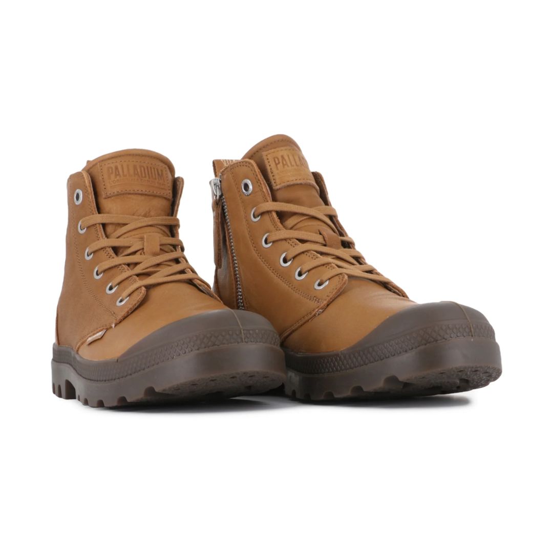 Pampa Hi Zip Lth Ess Dear Brown 76888-252