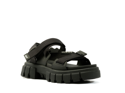 REVOLT SANDAL MONO BLACK