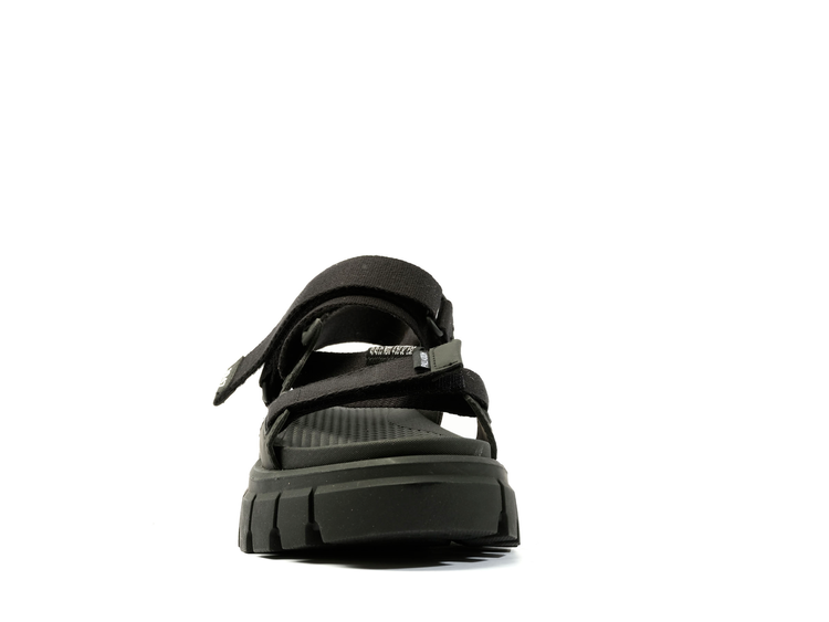 REVOLT SANDAL MONO BLACK