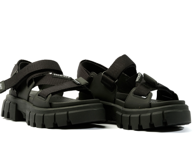 REVOLT SANDAL MONO BLACK