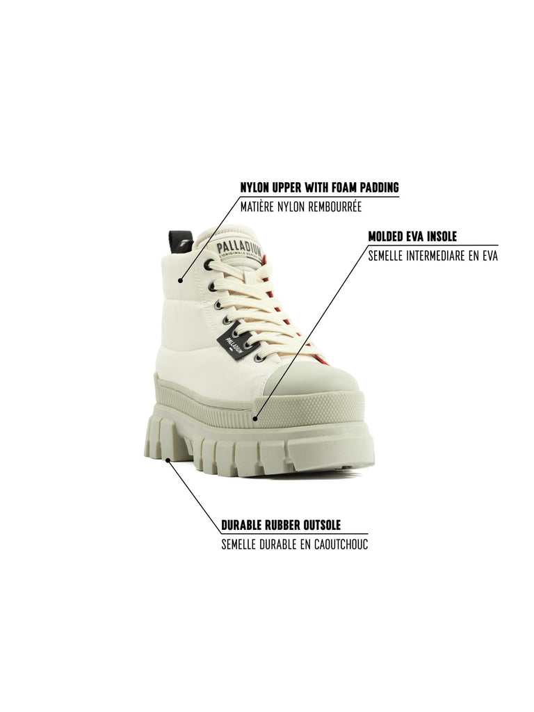 Revolt Boot Overcush Almond Milk 98863-175
