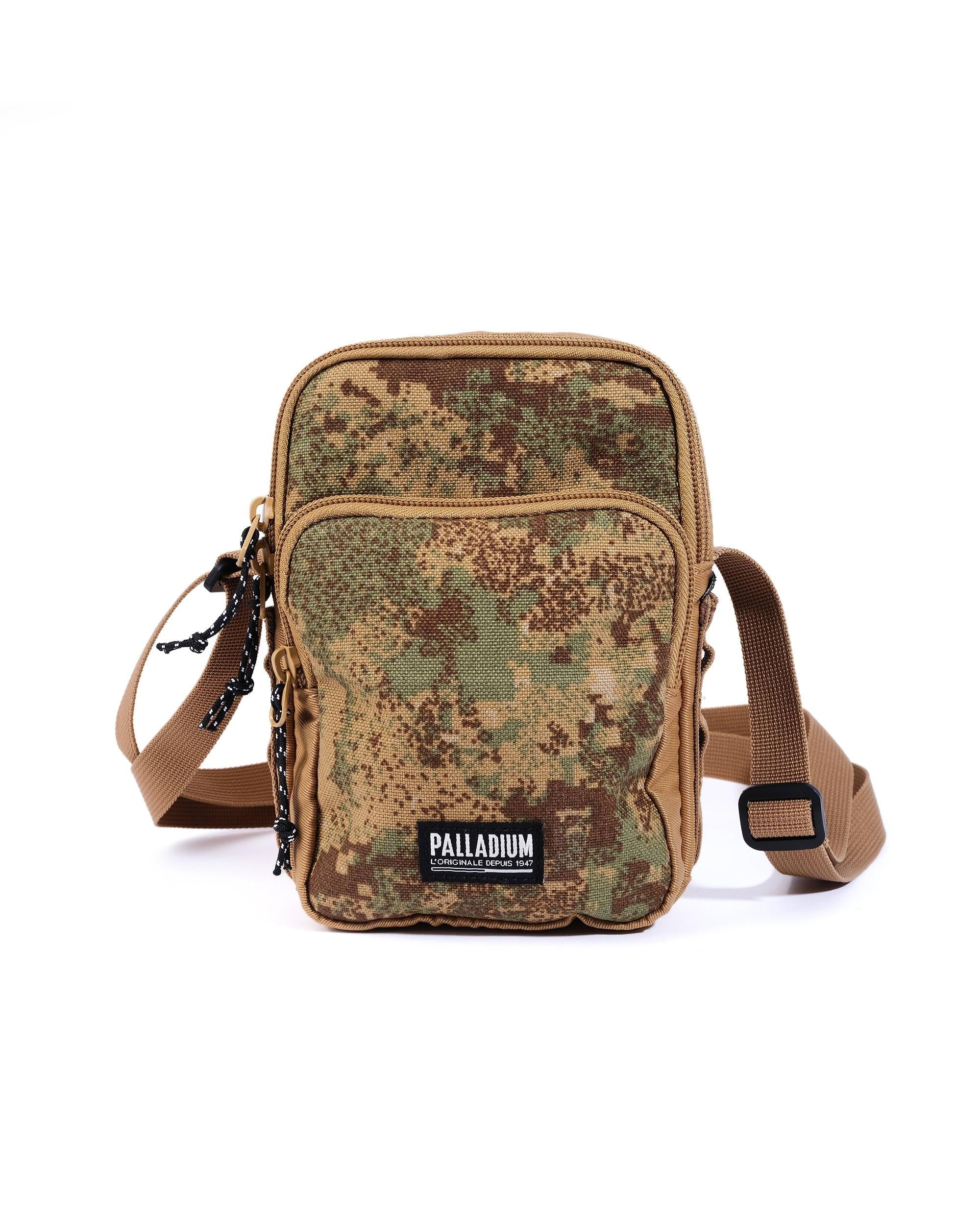 Palladium Logo Water Repellent Crossbody Bag Woodlin/Camo Bg656-238