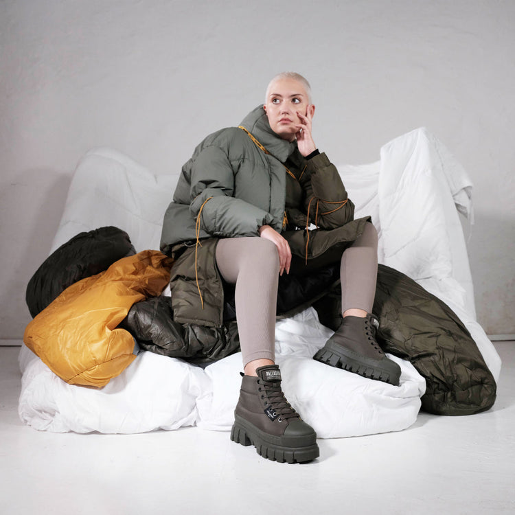 REVOLT BOOT OVERCUSH OLIVE NIGHT