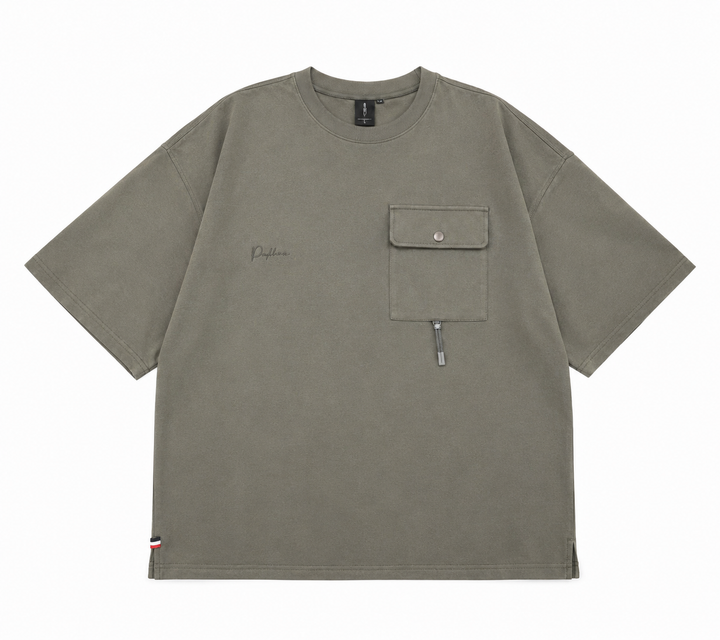 T-Shirt  Utility Tea Leaf