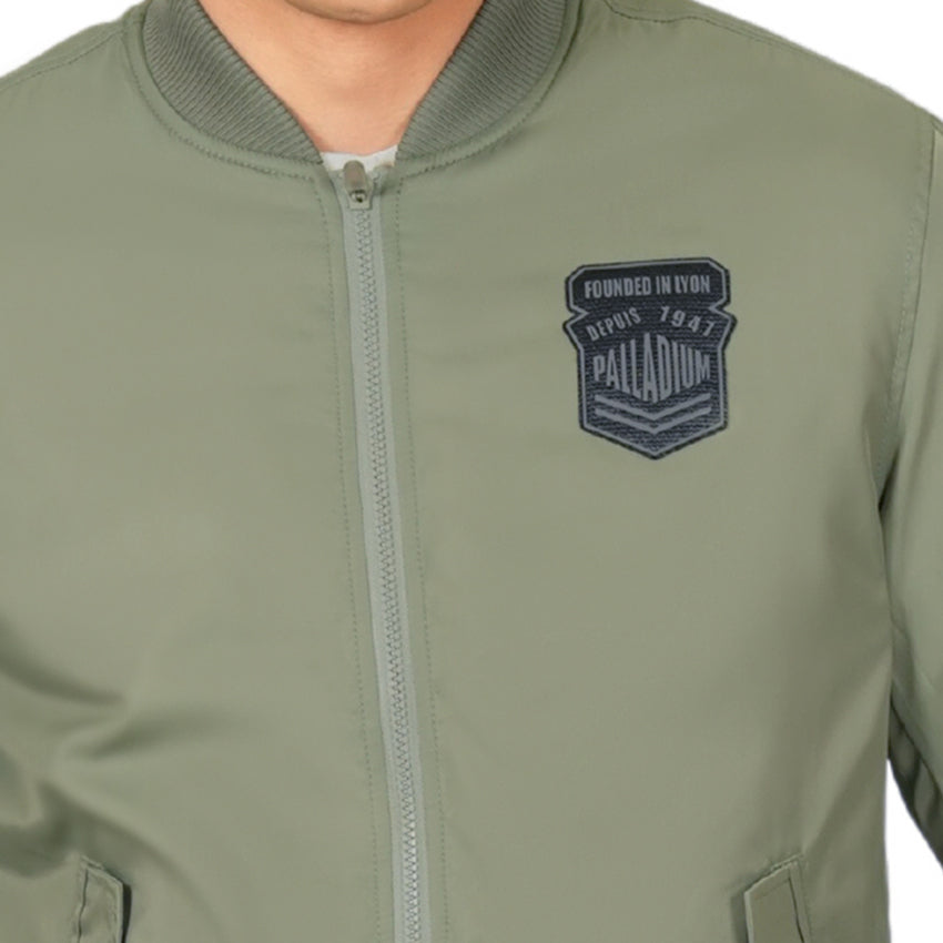 BOMBER JKT AVN PATCH MEN'S JACKET - VETIVER