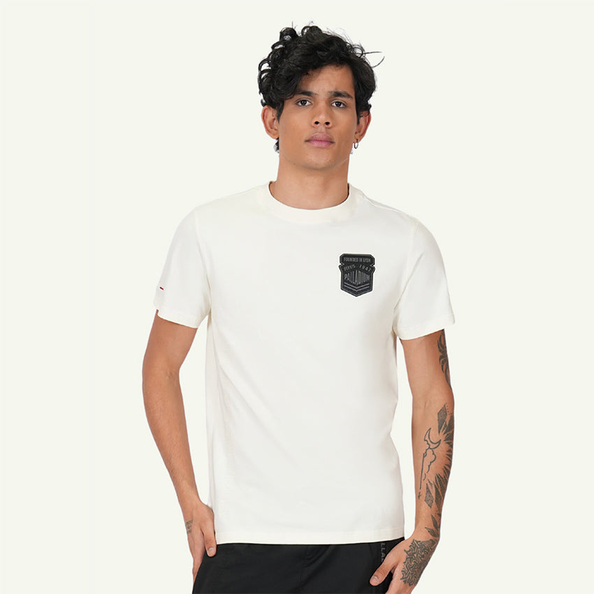 S/S TEE AVN PATCH MEN'S T-SHIRT STAR WHITE