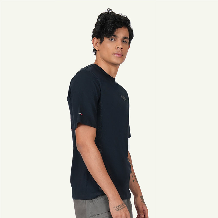 S/S TEE LYON MAP UNISEX'S T-SHIRT ANTHRACITE