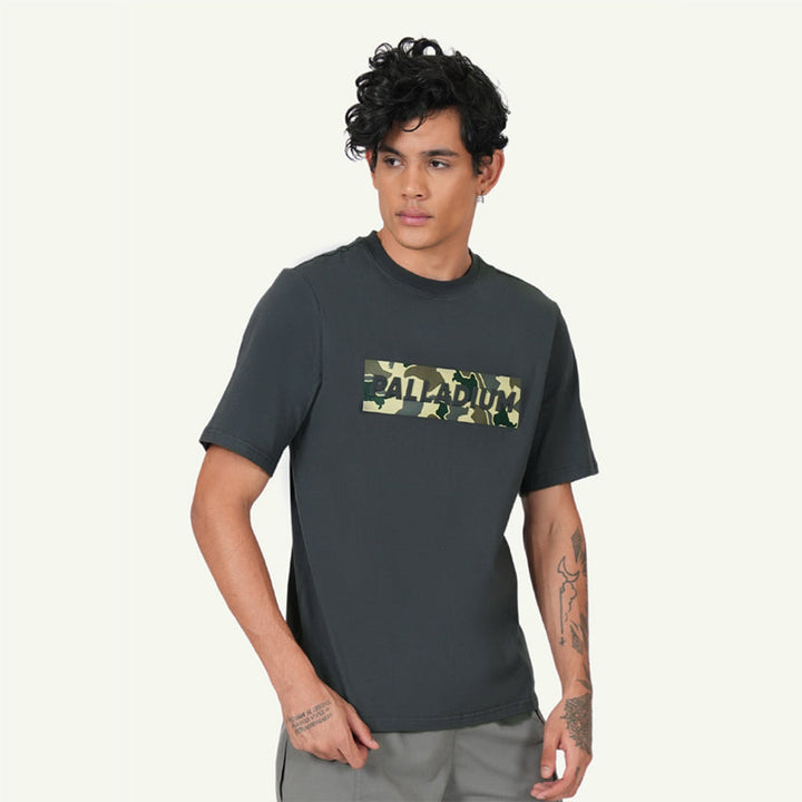 S/S TEE CAMO BANNER MEN'S T-SHIRT EBONY