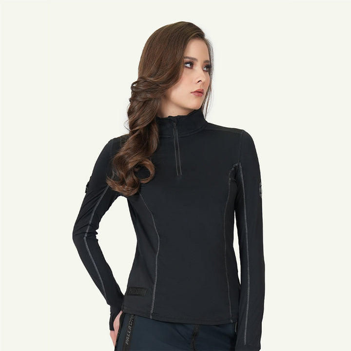 L/S TEE HALF ZIP WOMEN'S JACKET ANTHRACITE