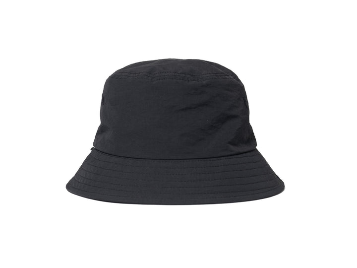 EMB BUCKET HAT Black