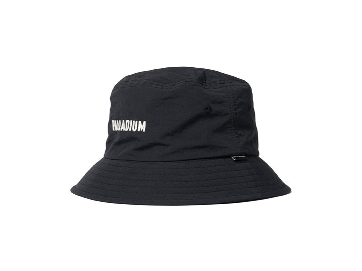 EMB BUCKET HAT Black