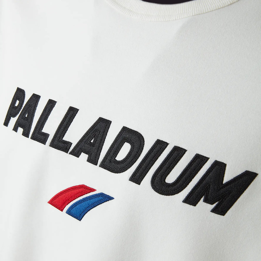 MEN'S VINTAGE PALLADIUM LOGO SWEATSHIRT Creamy White