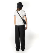 Logo Side Stripes Color Blocks Pants -1011727-008