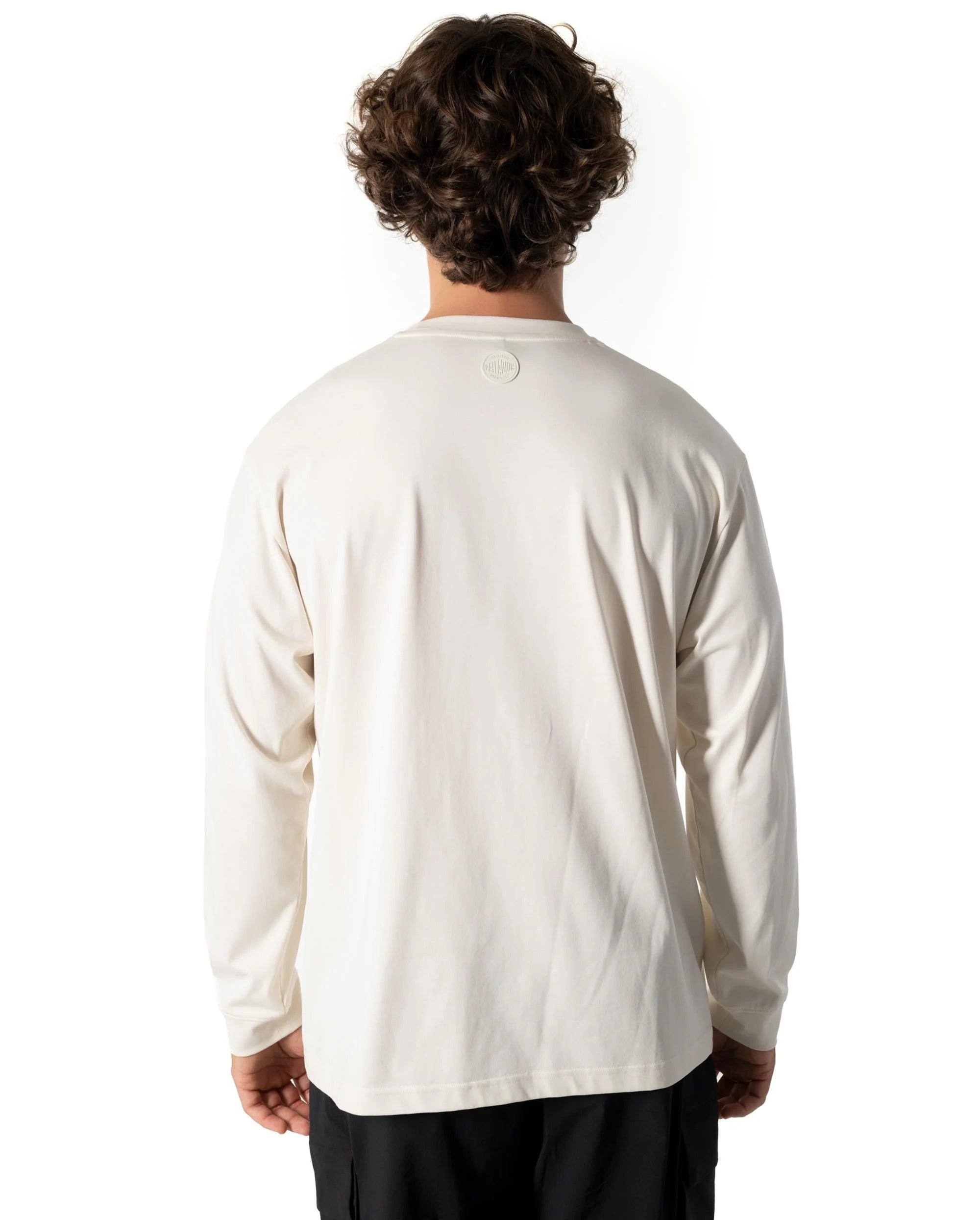 Unisex 3D Pockets Long Sleeves T-Shirt Fresh Grey 1711711-026