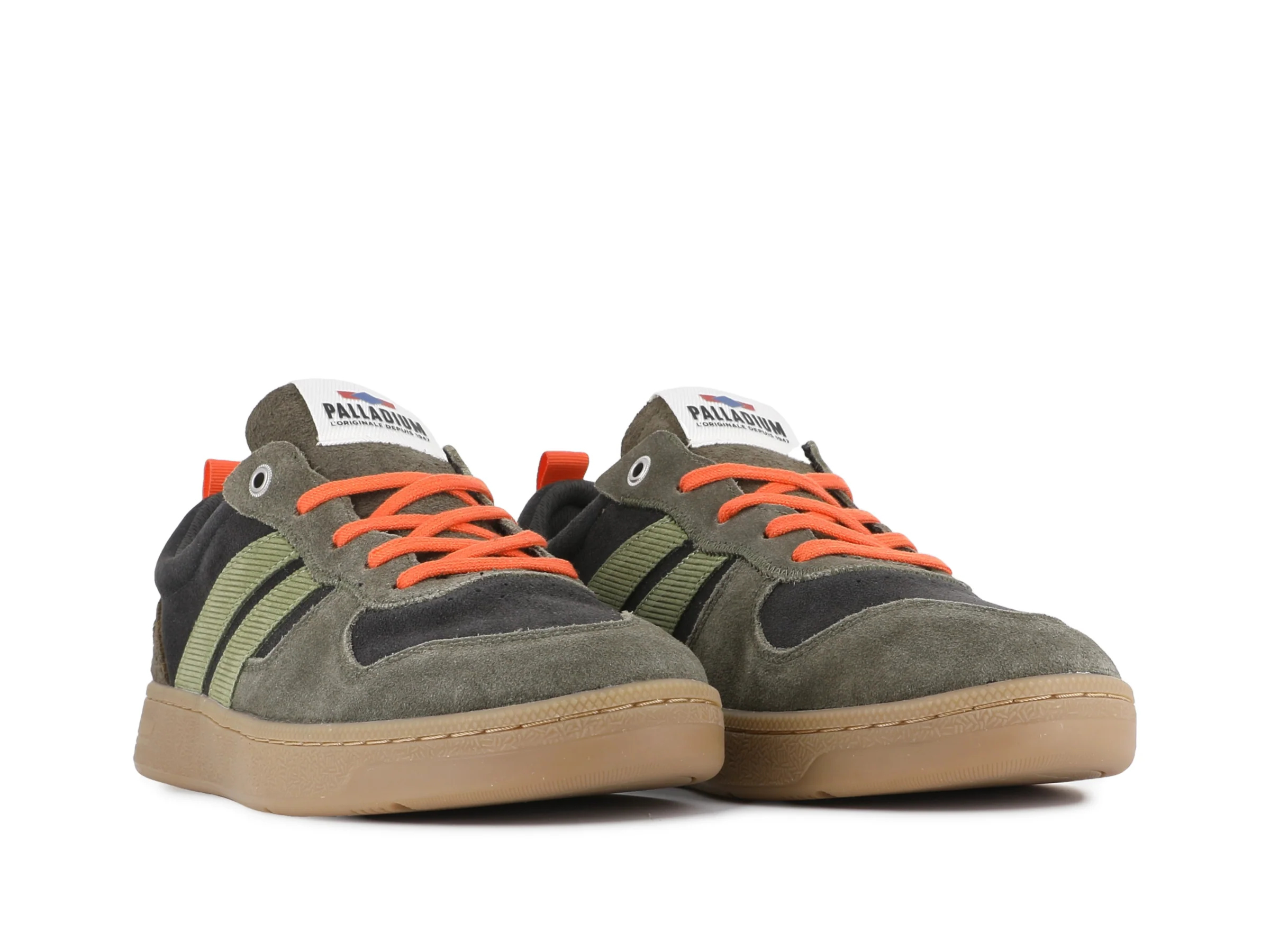 Pallacup Flame Suede Beluga/Olive Night 79505-320
