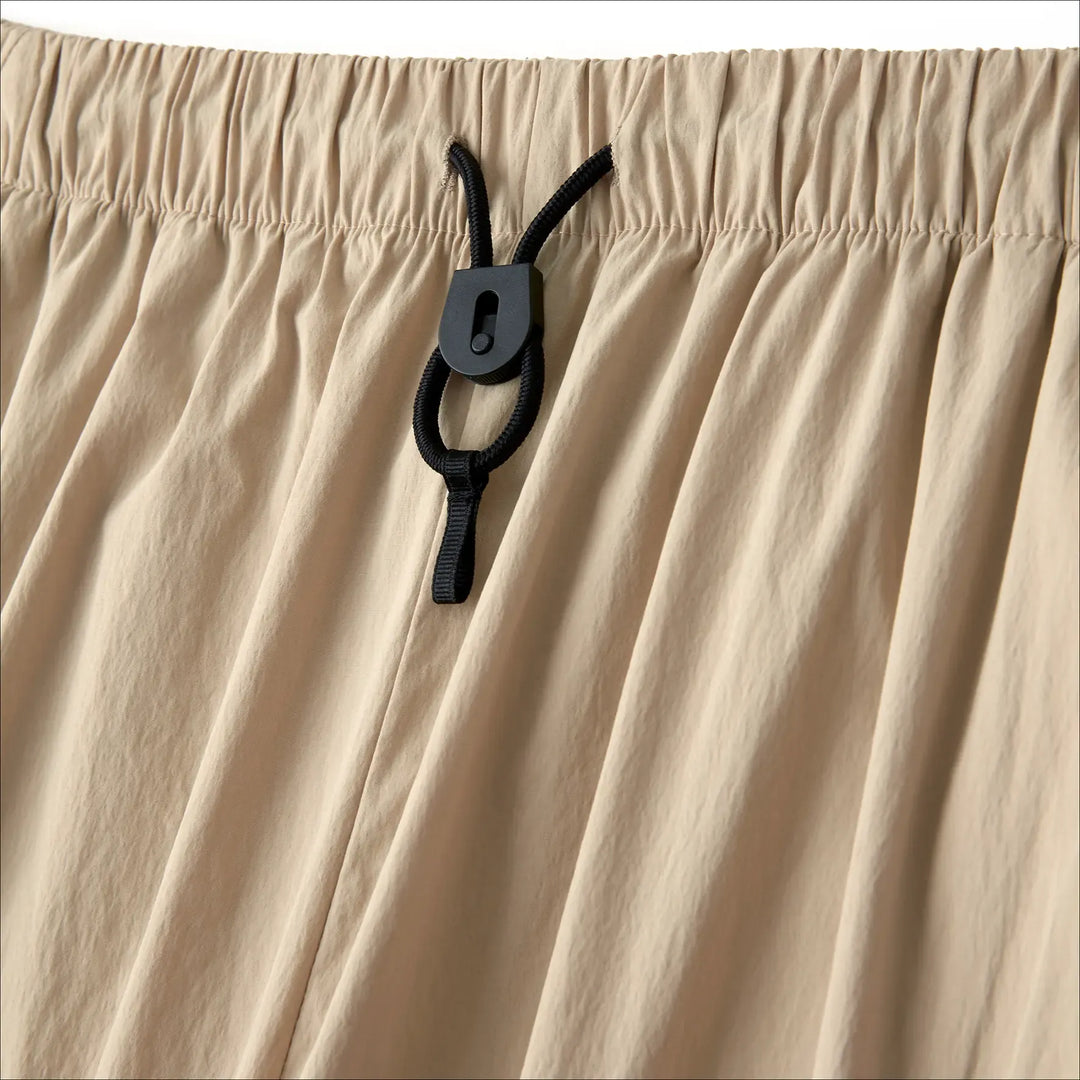 Water-repellent pocket Pants Khaki
