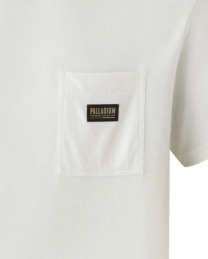 MEN'S PALLADIUM LOGO POCKET T-SHIRT FRESH GREY