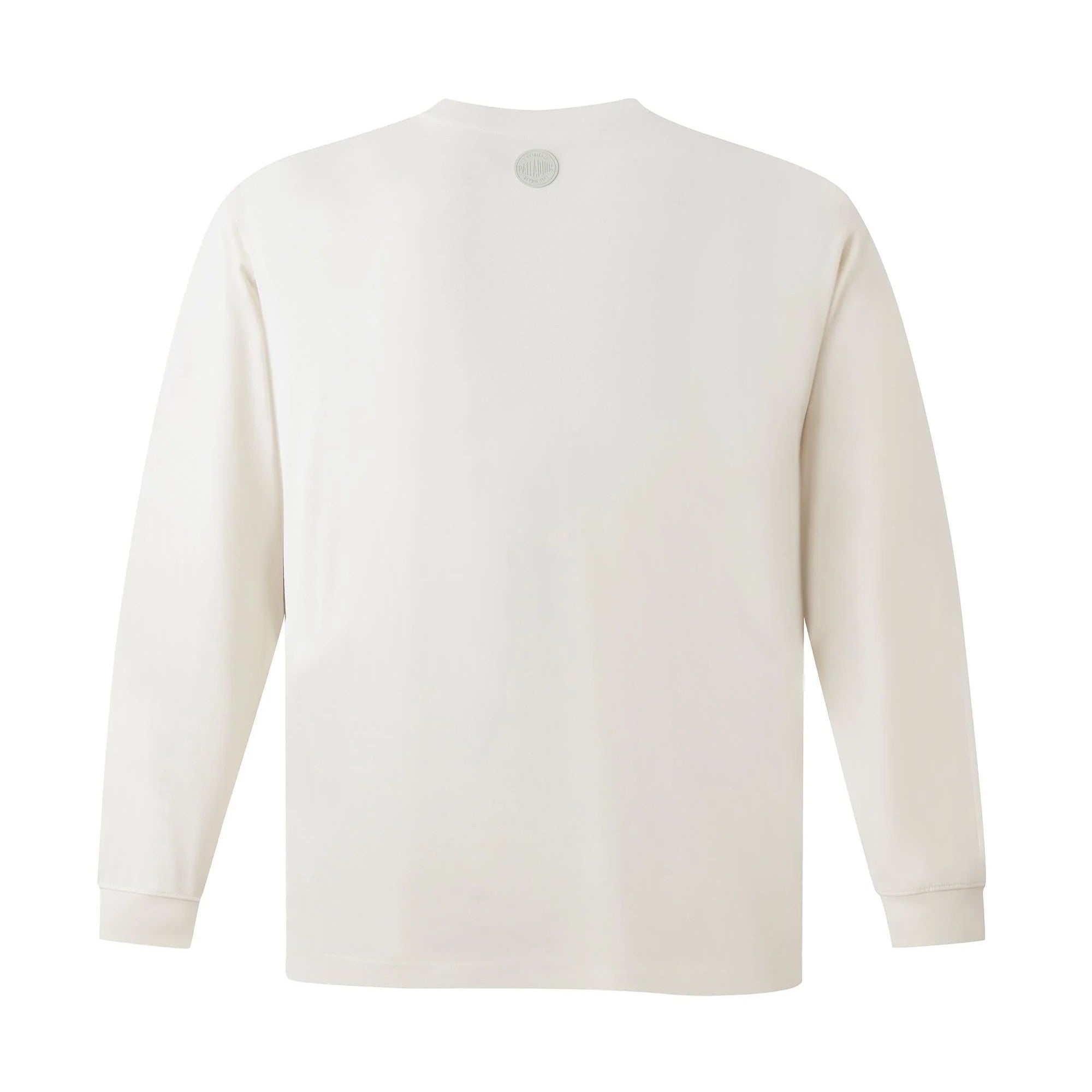 Unisex 3D Pockets Long Sleeves T-Shirt Fresh Grey 1711711-026