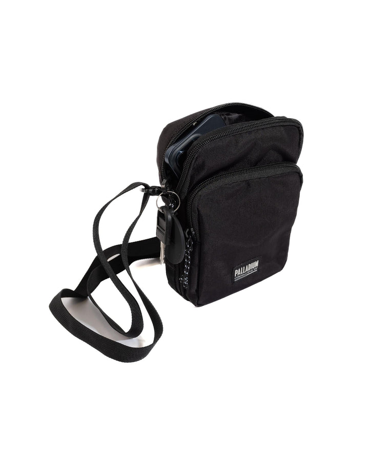 Palladium Logo Water Repellent Crossbody Bag Black