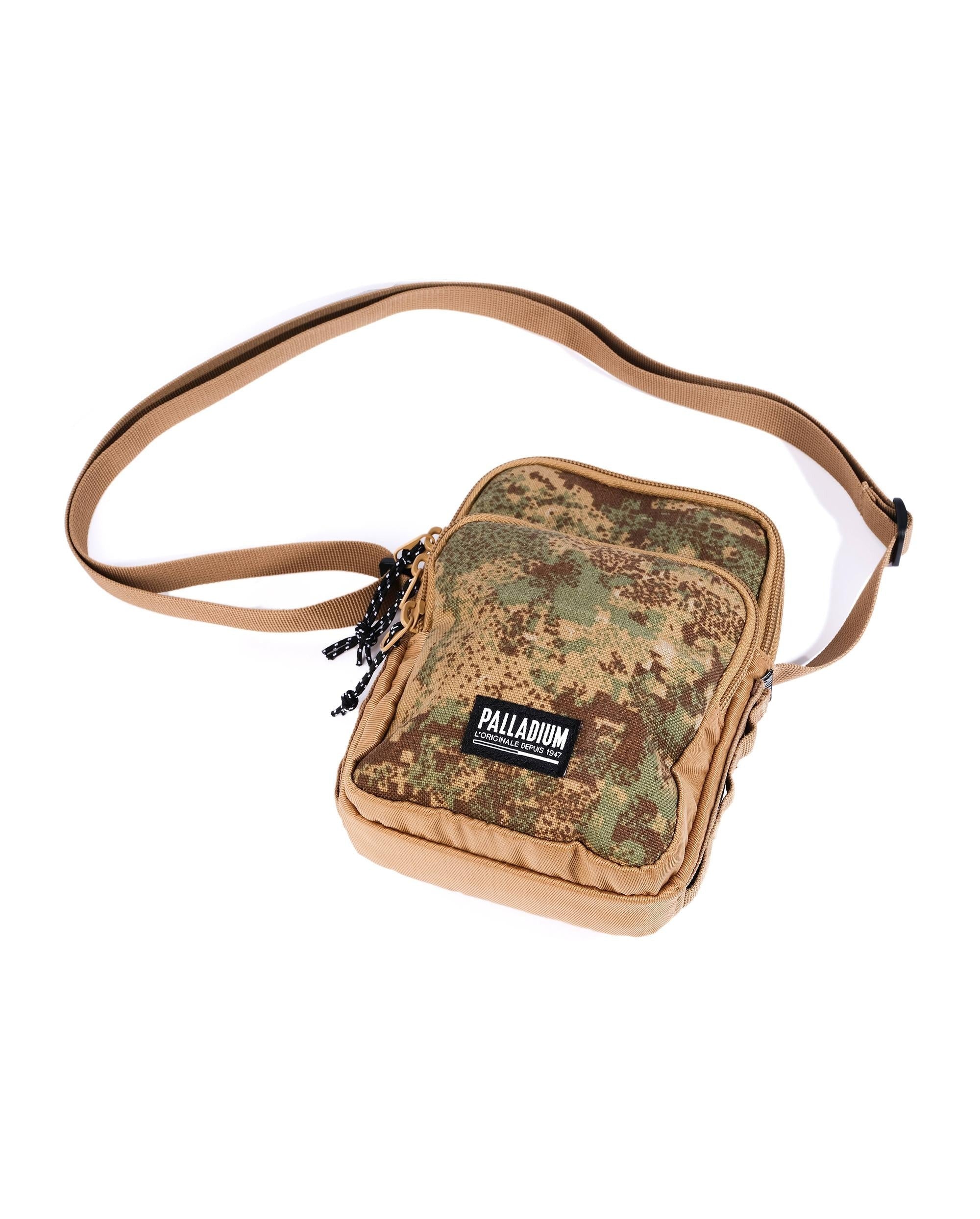Palladium Logo Water Repellent Crossbody Bag Woodlin/Camo Bg656-238