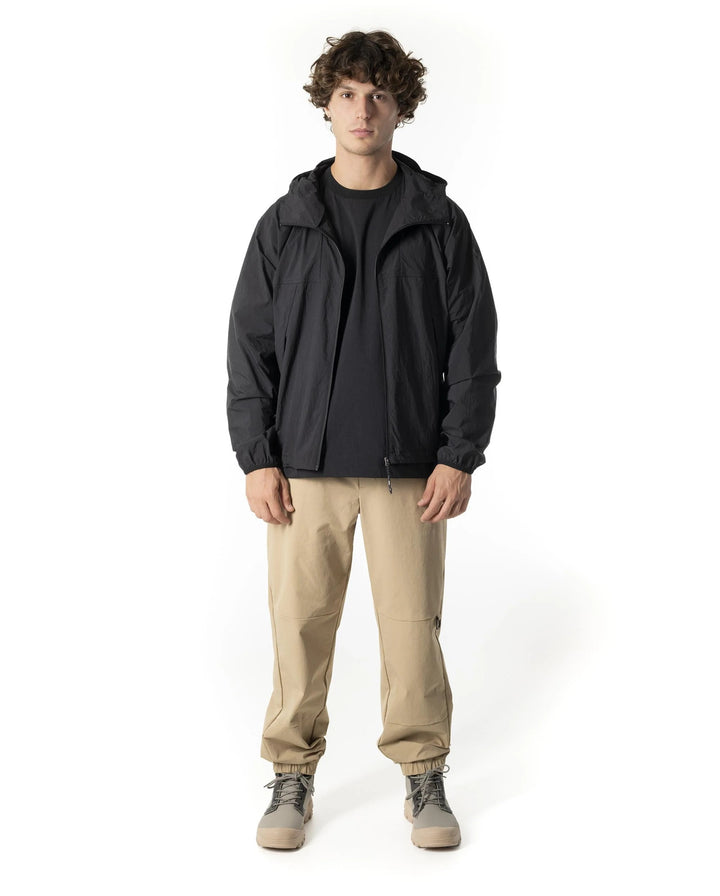 Men'S Hooded Jacket Black