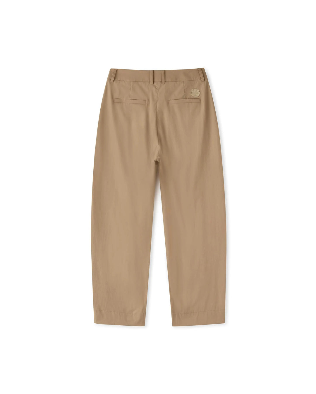 WOMEN'S BARREL LEG PANTS WARM SAND