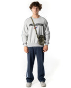 Logo Side Stripes Color Blocks Pants -1011727-480