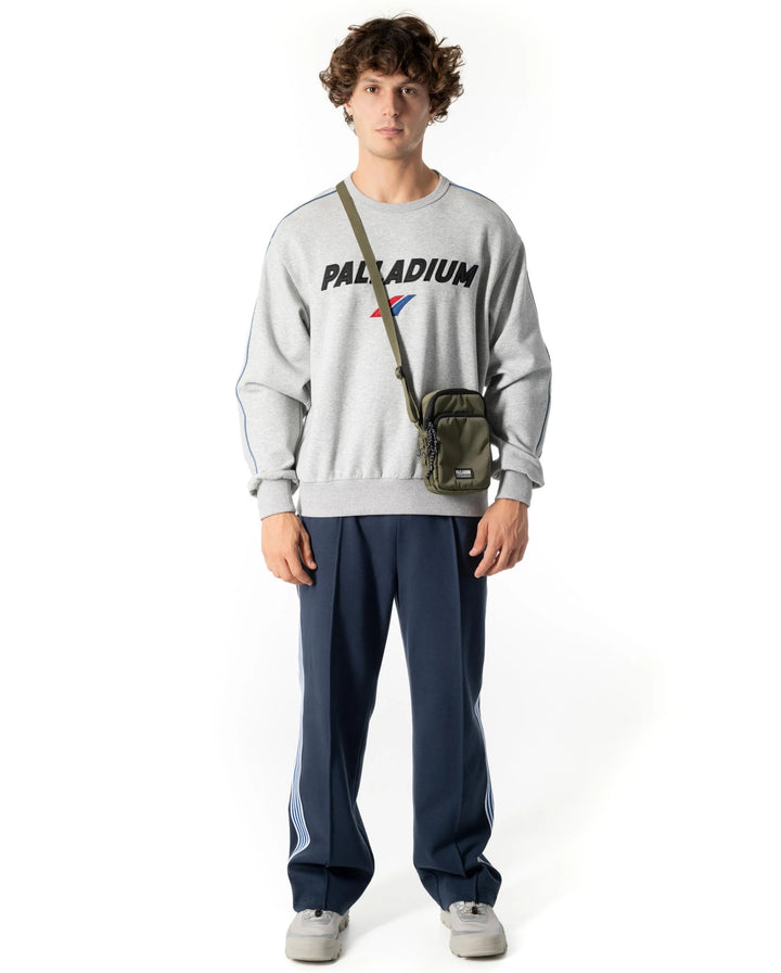 MEN'S LOGO SIDE STRIPES COLOR BLOCKS PANTS OMBRE BLUE