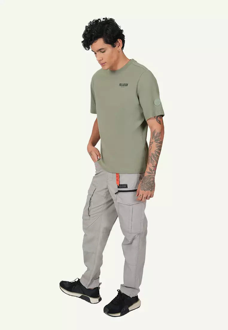 S/S TEE LYON MAP VETIVER