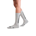 Jacquard Mid Socks 2 Heather Grey Sx7385-034
