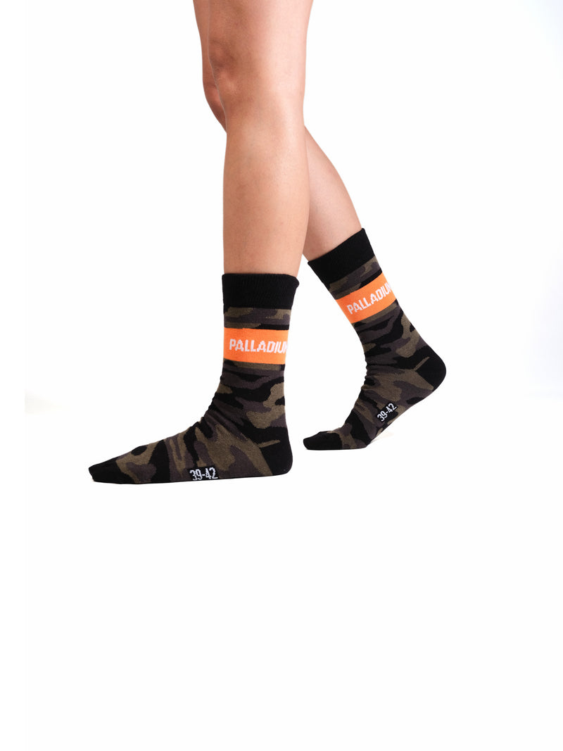CAMO MID SOCKS CAMOUFLAGE