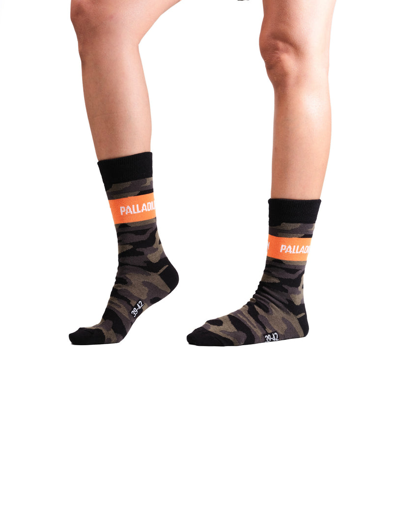 CAMO MID SOCKS CAMOUFLAGE