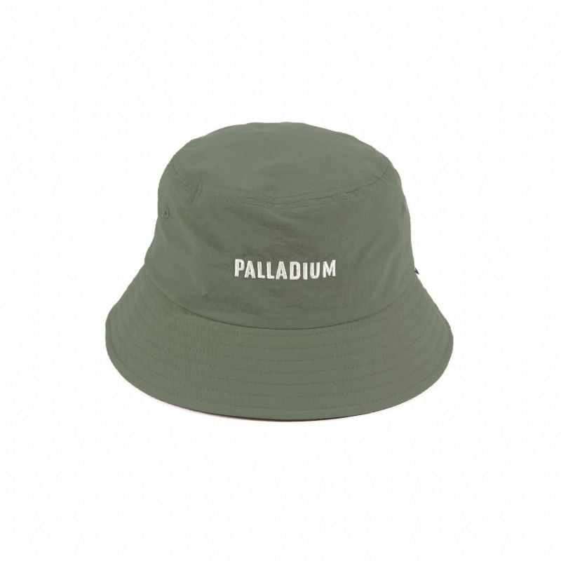 Emb Bucket Hat Olive