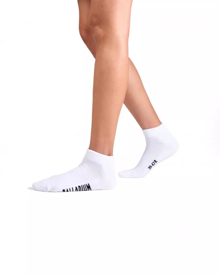 LOW HEIGHT SOCKS WHITE / EVENING HAZE